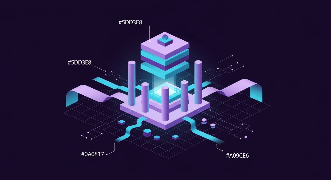 Data foundations for scalable AI — illustrative artwork